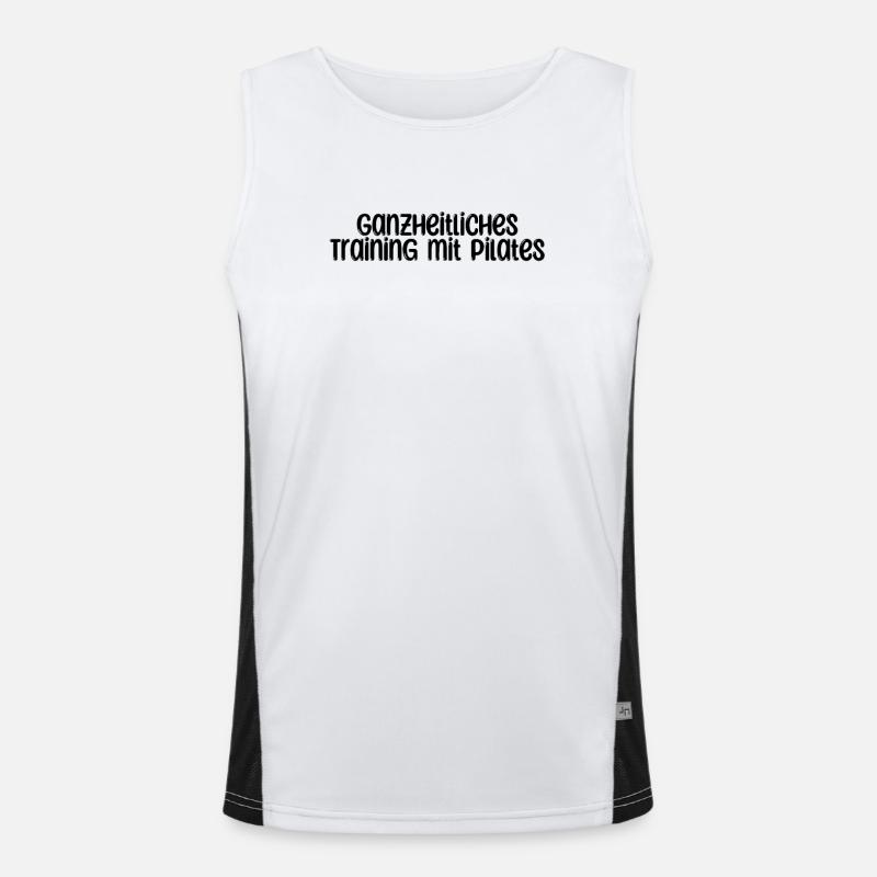Pilates - Ganzheitliches Training mit Pilates Funktionelles Kontrast-Tank Top für Männer 