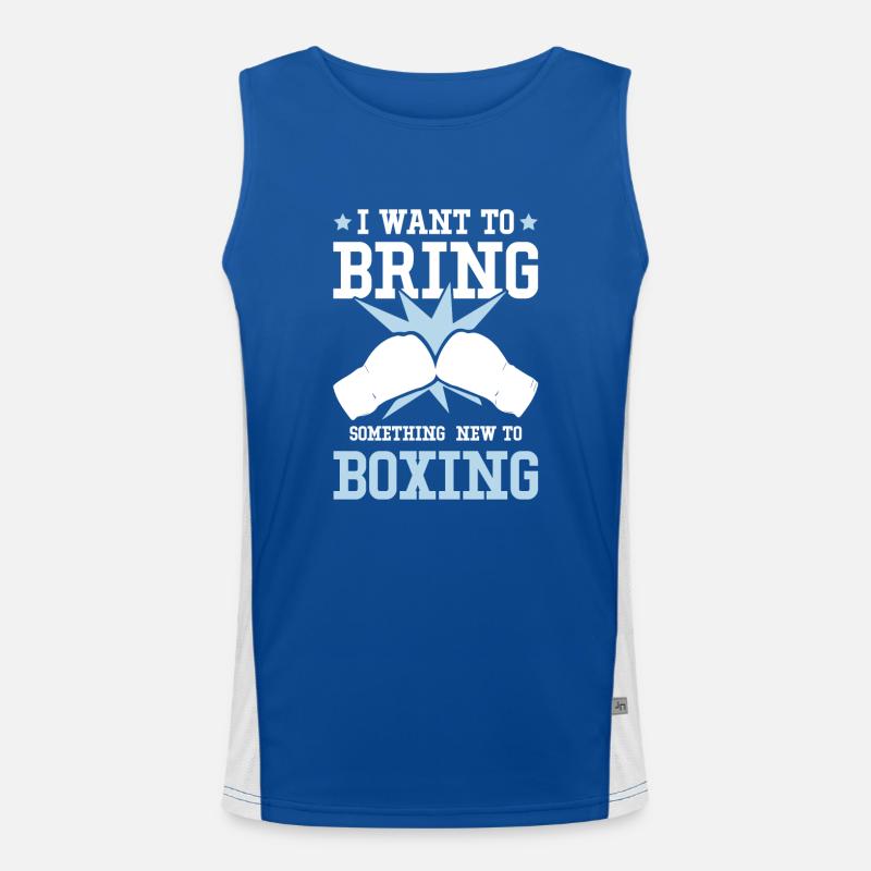 Boxing Boxes Men's Functional Contrast Tank Top 