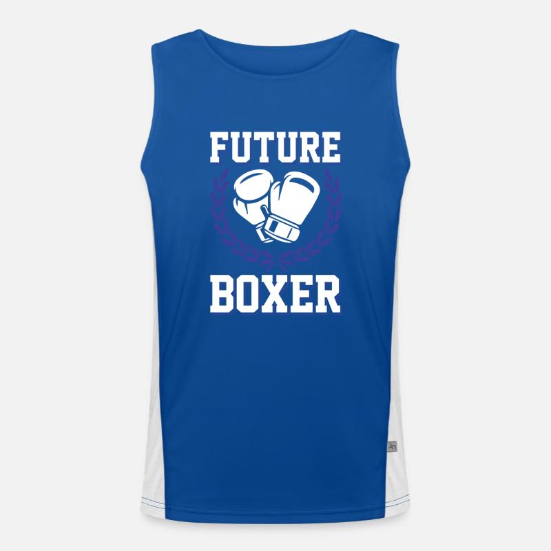 Boxer Future Men's Functional Contrast Tank Top 