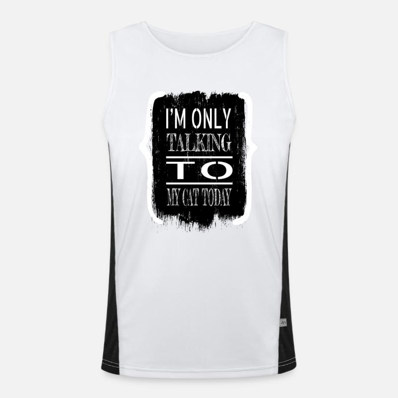 jokes bow tie sayings humor present statement Funktionelles Kontrast-Tank Top für Männer 