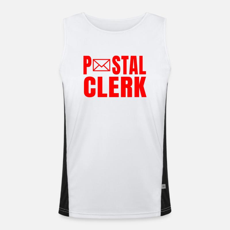 Commis des postes Débardeur respirant contrasté Homme 