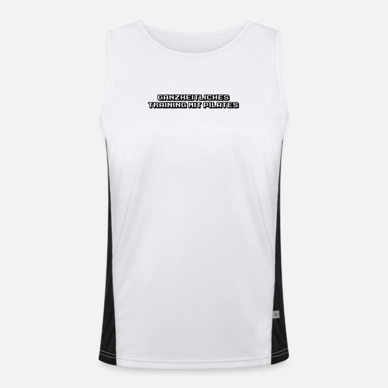 Pilates - Ganzheitliches Training mit Pilates Funktionelles Kontrast-Tank Top für Männer 
