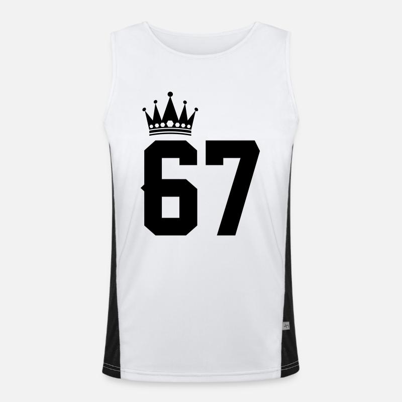 67 Men's Functional Contrast Tank Top 