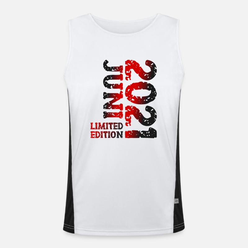 2021 Juni Limited Edition Geburtstag Geschenk Funktionelles Kontrast-Tank Top für Männer 