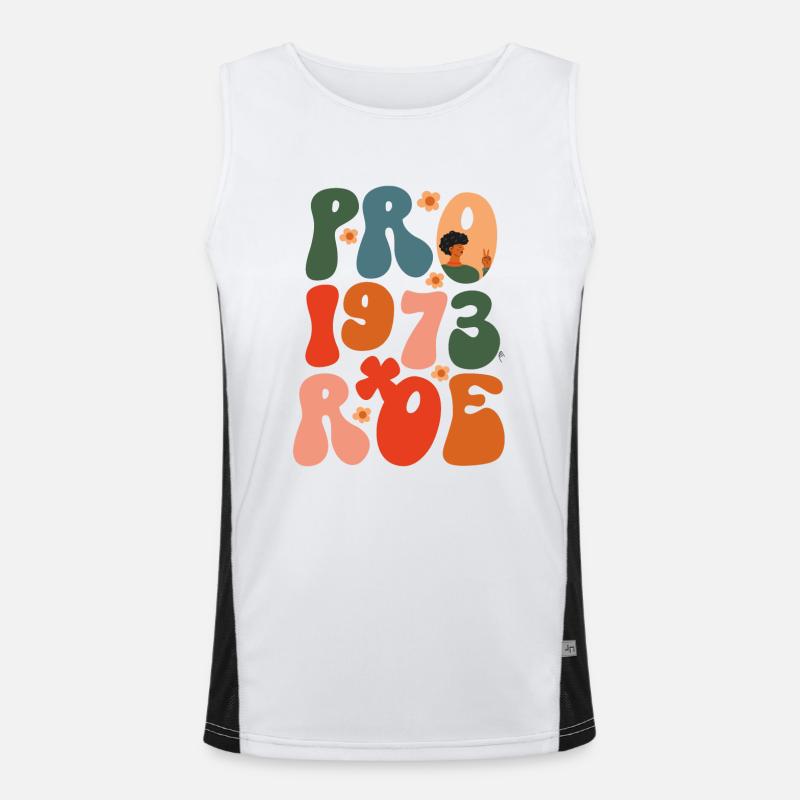 Feminist Pro 1973 Roe Men's Functional Contrast Tank Top 