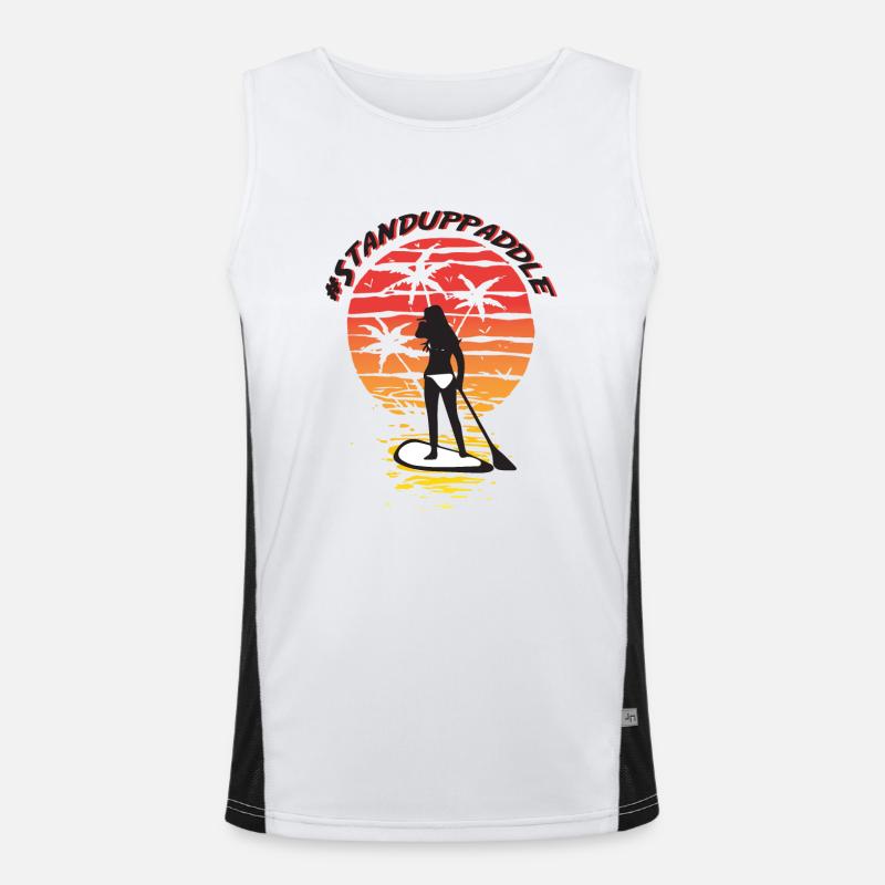 SOUPER Débardeur respirant contrasté Homme 