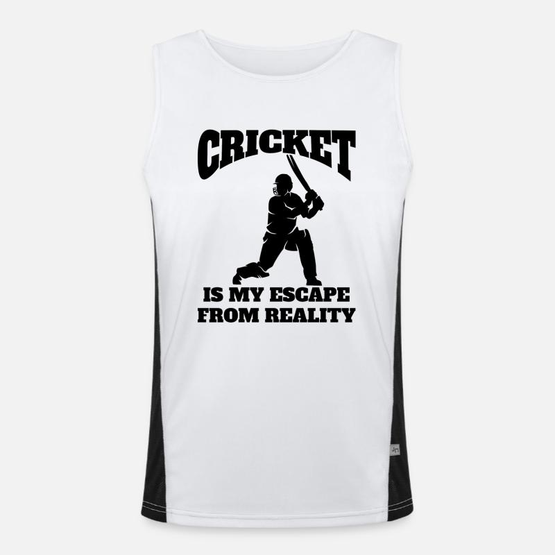 Cricket Cricket Team Cricket Team Men's Functional Contrast Tank Top 