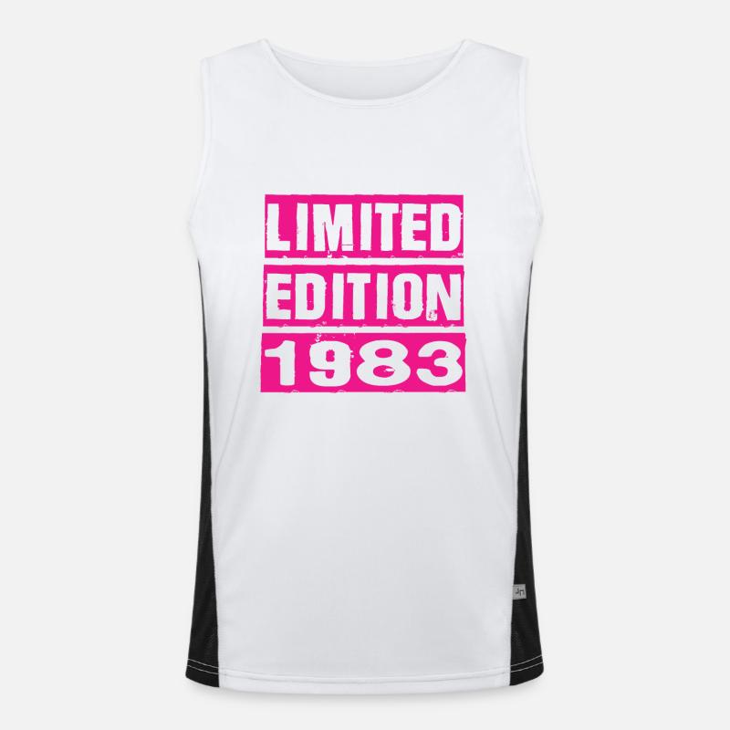 Édition limitée 1983 Débardeur respirant contrasté Homme 