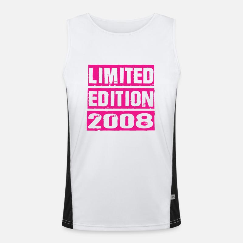Limited Edition 2008 Funktionelles Kontrast-Tank Top für Männer 