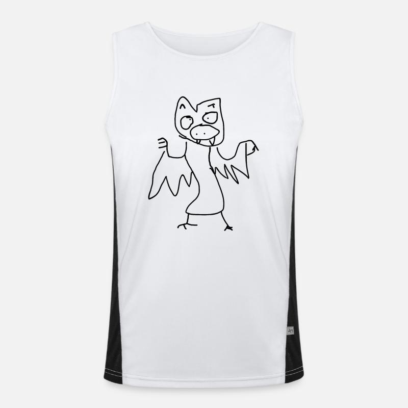 Bat Men's Functional Contrast Tank Top 