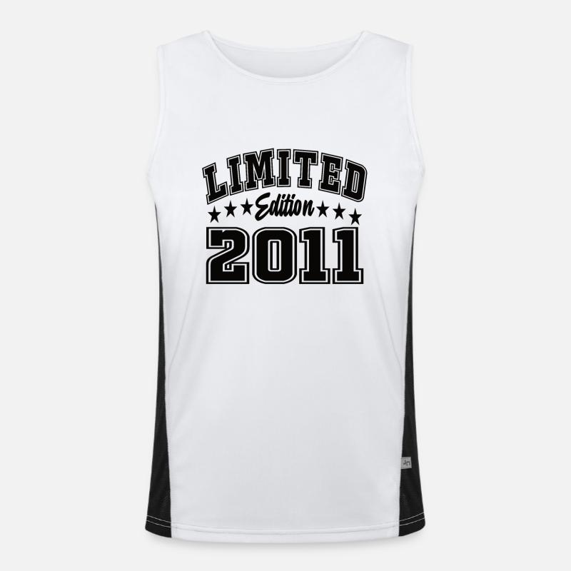 Limited Edition 2011 Funktionelles Kontrast-Tank Top für Männer 