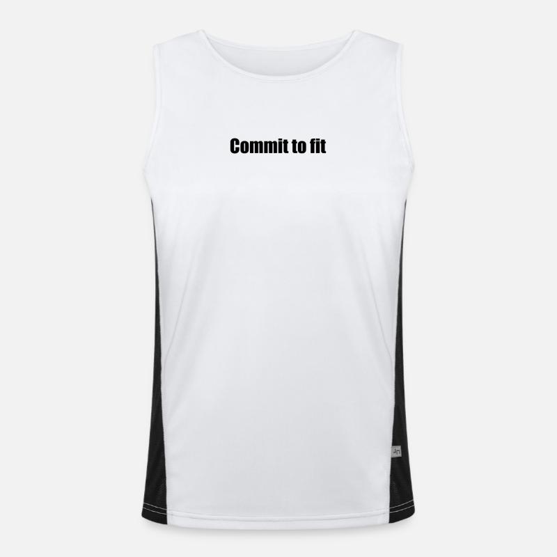Fitness - Commit to fit Men's Functional Contrast Tank Top 