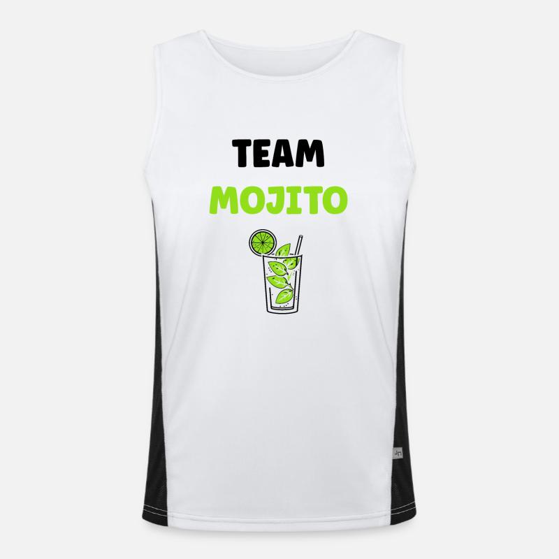Team Mojito Débardeur respirant contrasté Homme 