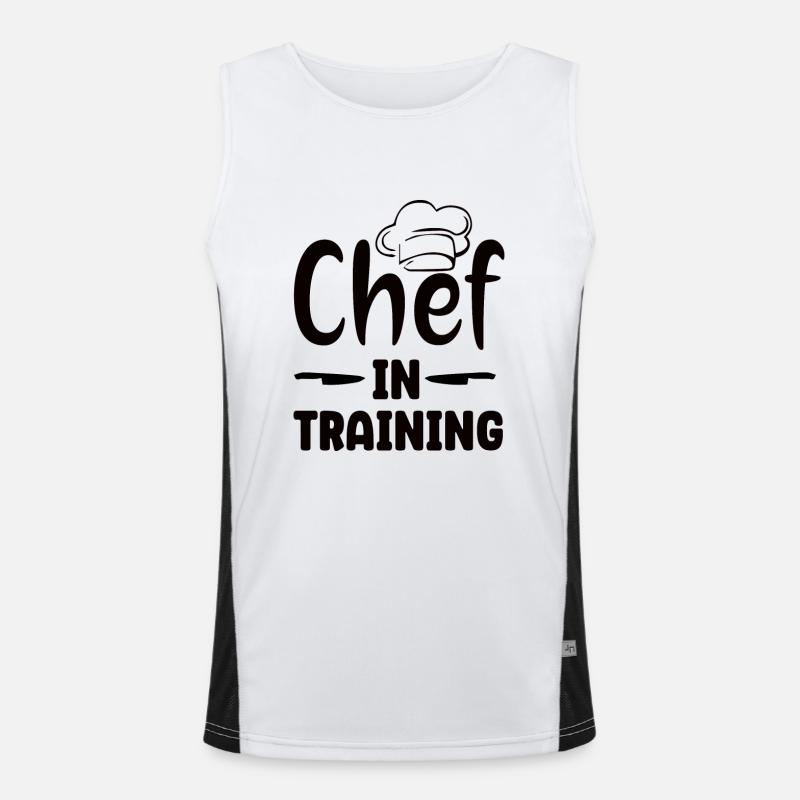 Chef en formation Débardeur respirant contrasté Homme 