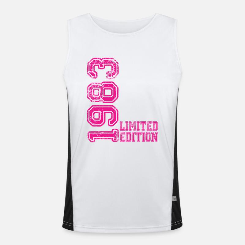 Limited Edition 1983 Funktionelles Kontrast-Tank Top für Männer 