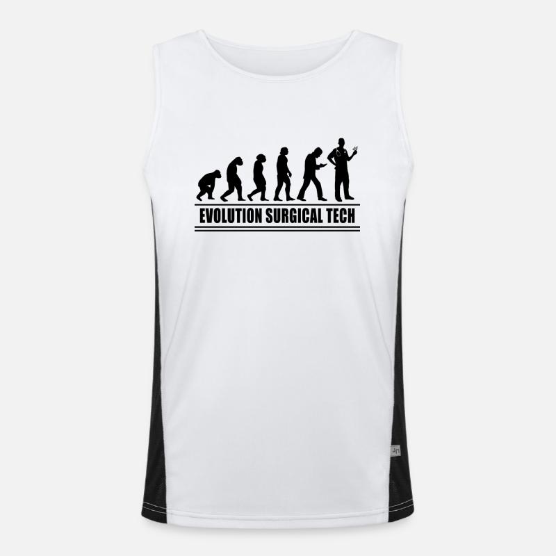 Surgical-Technical Assistant Surgeon Men's Functional Contrast Tank Top 