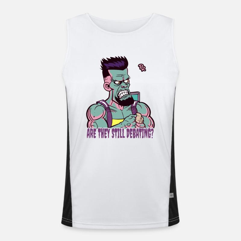 Citoyen lambda : Y a-t-il encore un débat ? Débardeur respirant contrasté Homme 