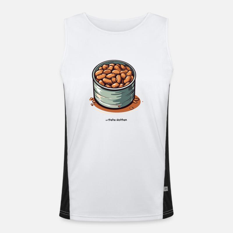 A can of beans Men's Functional Contrast Tank Top 