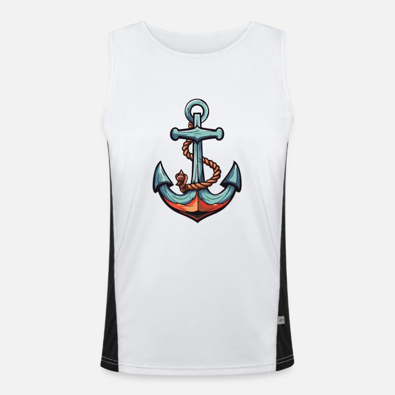 Anchor Harbour Men's Functional Contrast Tank Top 