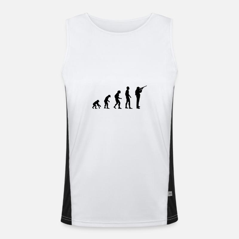 Evolution Hunting Jagd Jäger Funktionelles Kontrast-Tank Top für Männer 