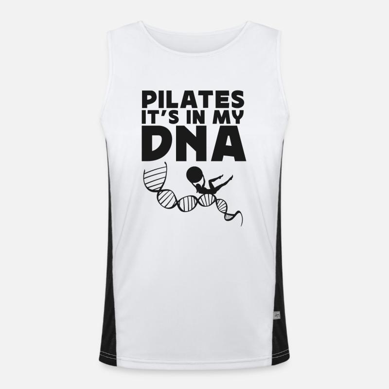 Instructeur de Pilates Professeur de Pilates Débardeur respirant contrasté Homme 