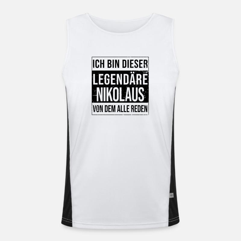 I'm this legendary for St. Nicholas Men's Functional Contrast Tank Top 