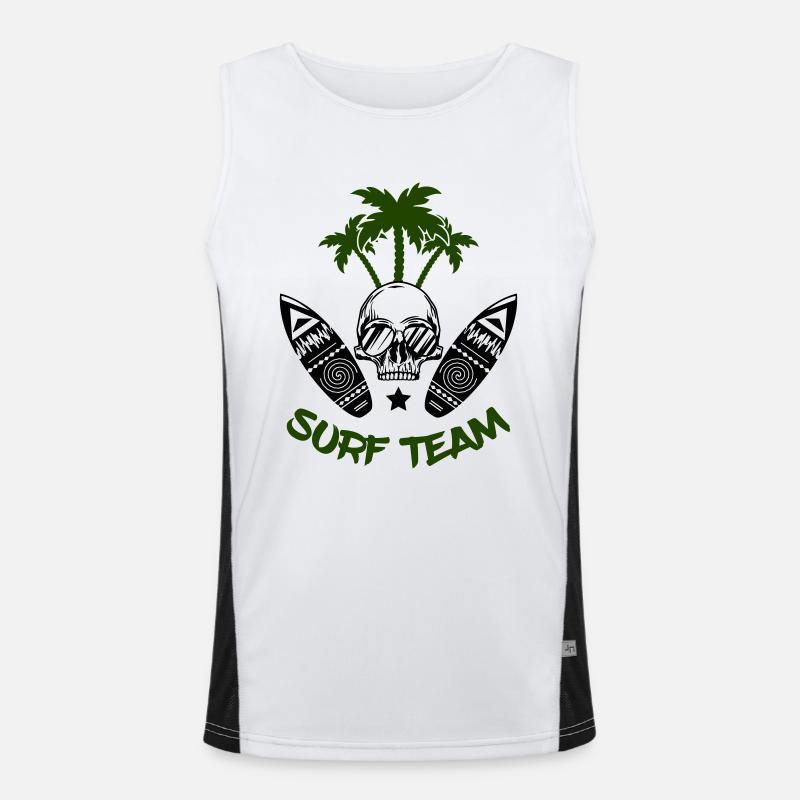 Surf Team Men's Functional Contrast Tank Top 