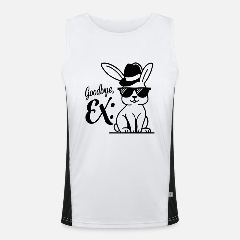 GOODBYE EX Men's Functional Contrast Tank Top 