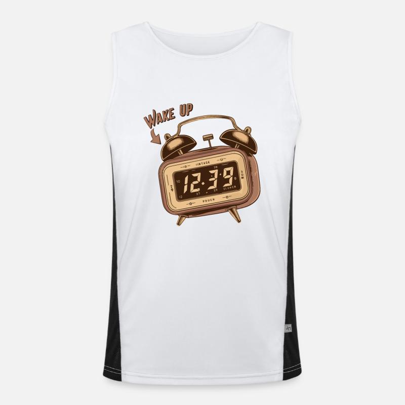 WAKE UP Men's Functional Contrast Tank Top 