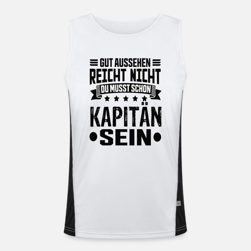 Captain Men's Functional Contrast Tank Top 