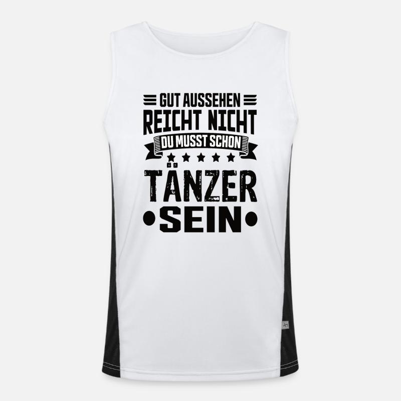 Danseur Débardeur respirant contrasté Homme 