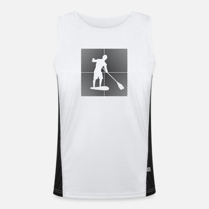 SUP paddle Stand Up Paddle paddle paddle Débardeur respirant contrasté Homme 