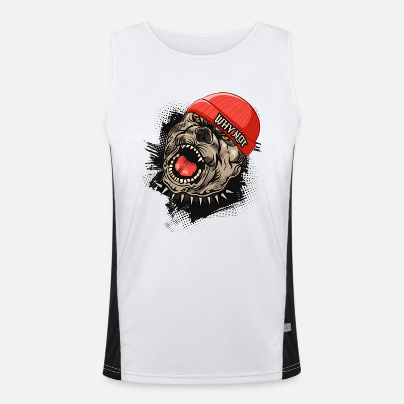 Why not Men's Functional Contrast Tank Top 