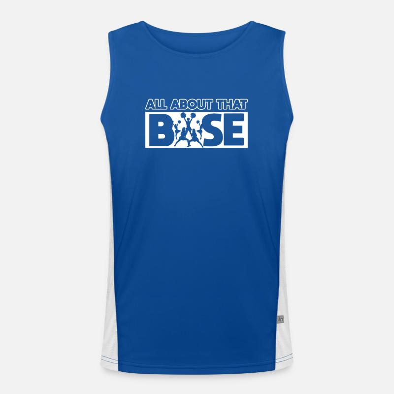 All about this base Men's Functional Contrast Tank Top 