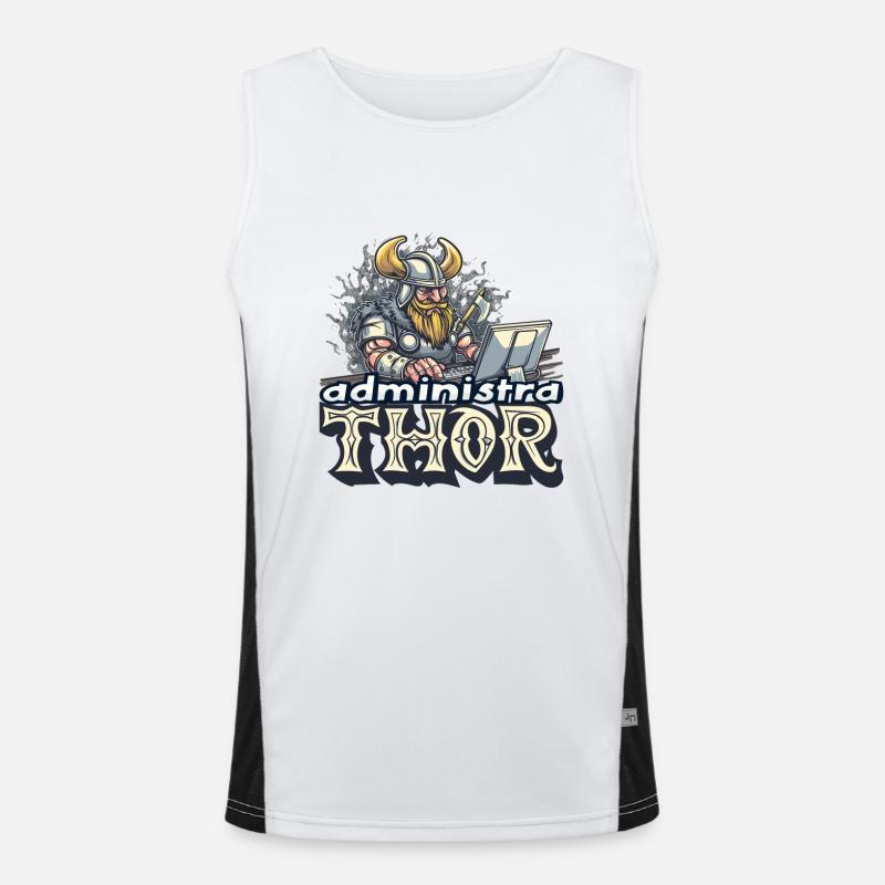 Viking Databaseadministra-thor Nerdy Débardeur respirant contrasté Homme 