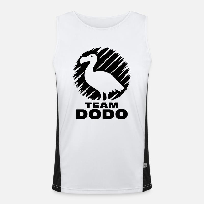 Dodo Dire Dodo Oiseau Drôle Dodo Cadeau Débardeur respirant contrasté Homme 