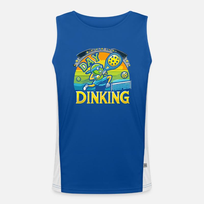 Day Dinking Funktionelles Kontrast-Tank Top für Männer 