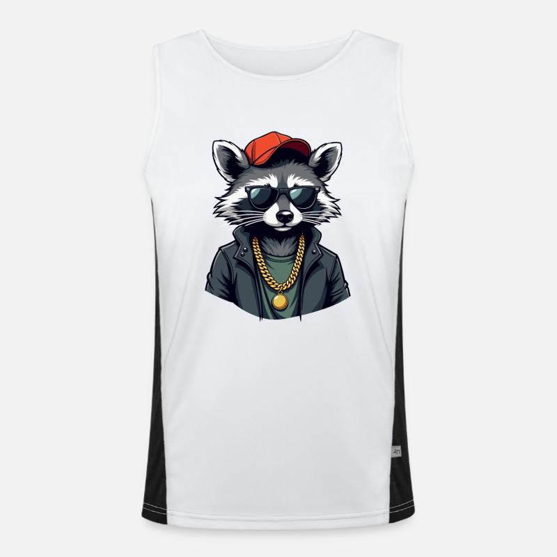 RACOON Men's Functional Contrast Tank Top 