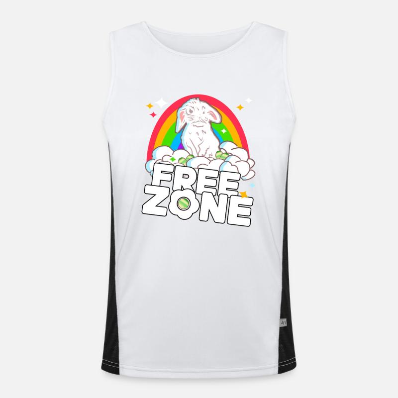 Free Zone Easter Men's Functional Contrast Tank Top 