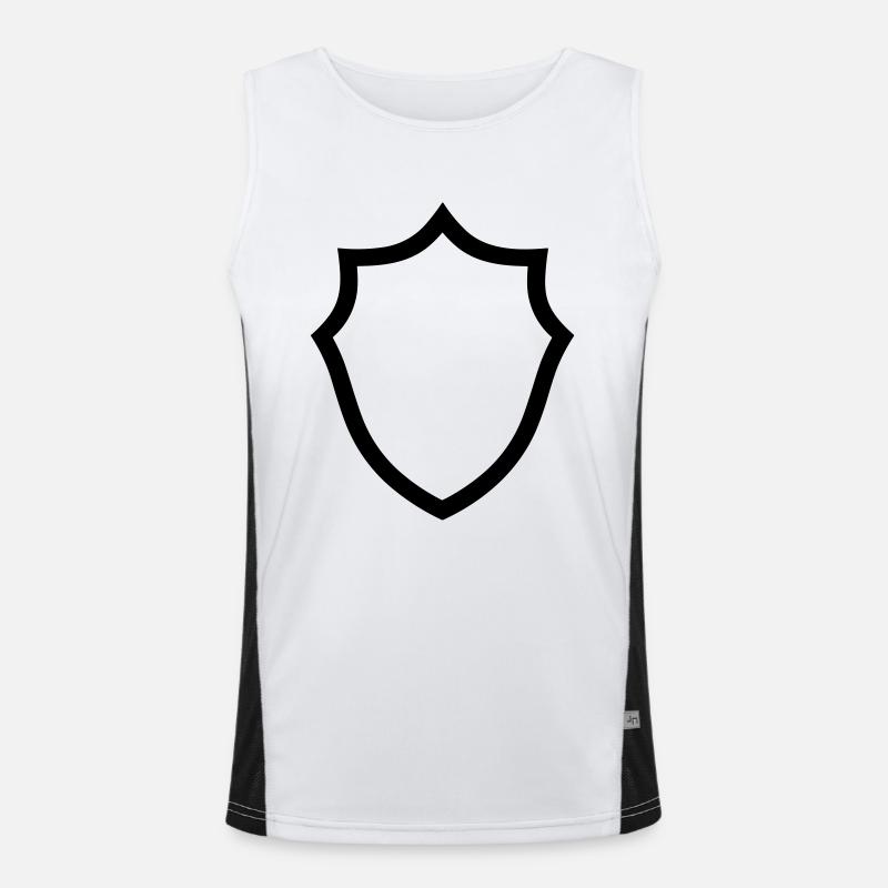 shield Men's Functional Contrast Tank Top 