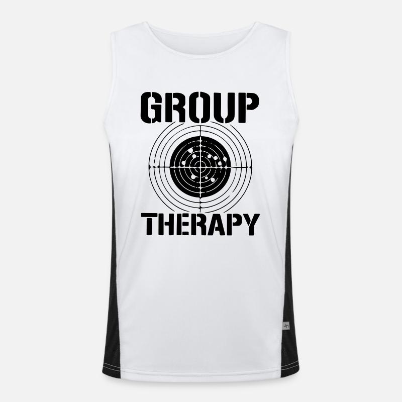 thérapie de groupe Débardeur respirant contrasté Homme 