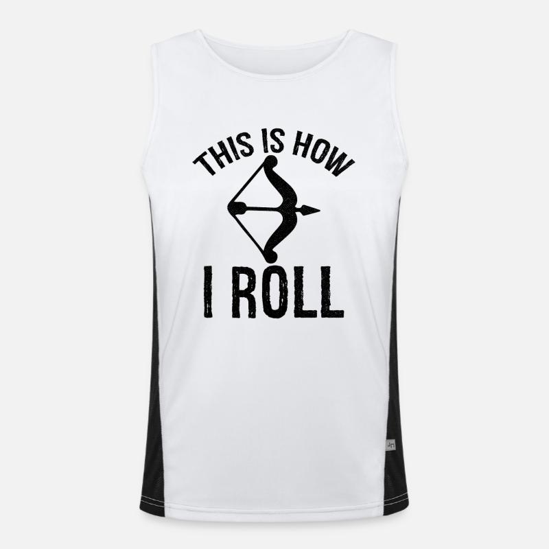 this is how I roll Archery Men's Functional Contrast Tank Top 