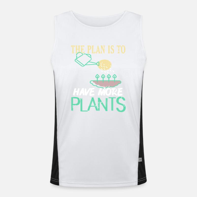 Le plan est d’avoir plus de plantes devis Débardeur respirant contrasté Homme 