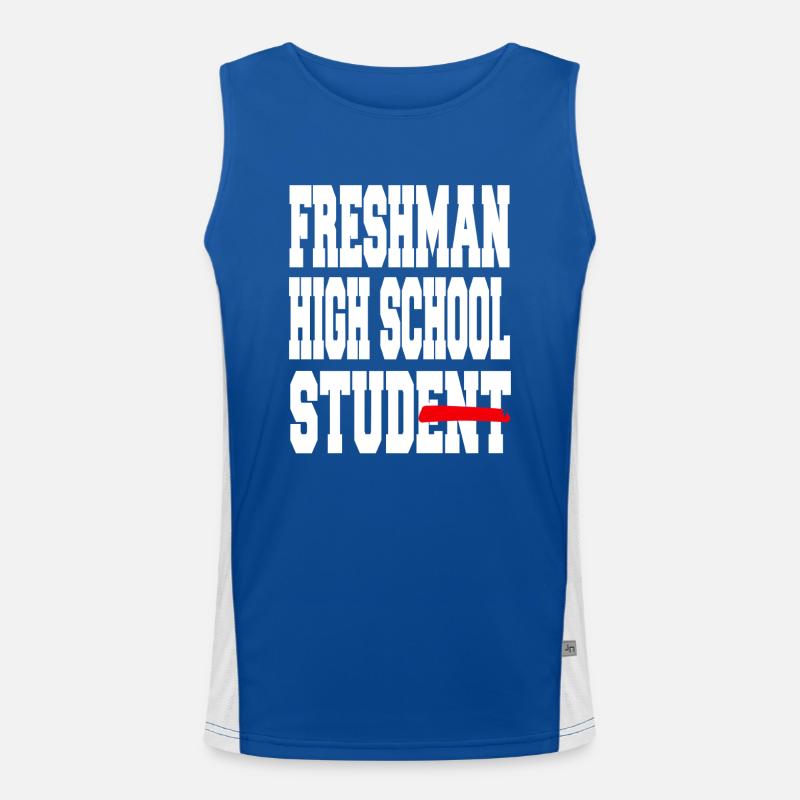 Bold Pride, élève de première année du secondaire Débardeur respirant contrasté Homme 