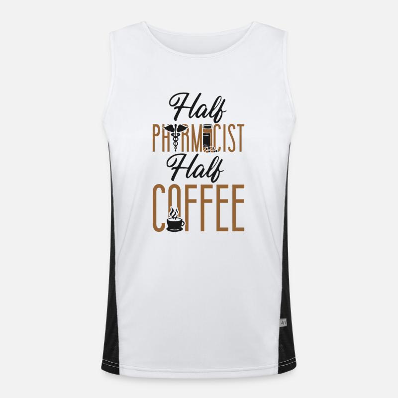 Pharmacy Tech Technician Funktionelles Kontrast-Tank Top für Männer 
