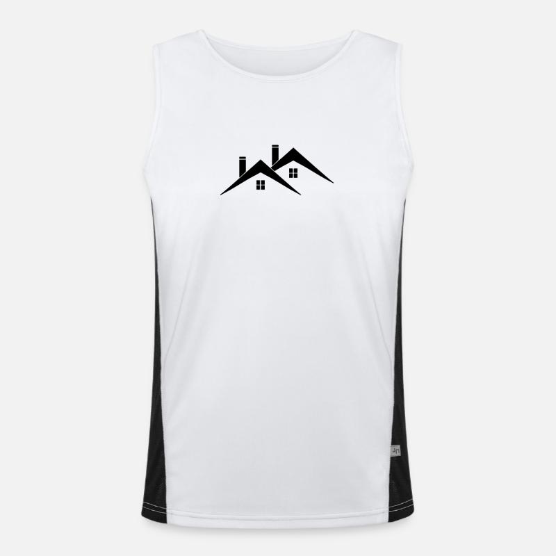 Dach Funktionelles Kontrast-Tank Top für Männer 
