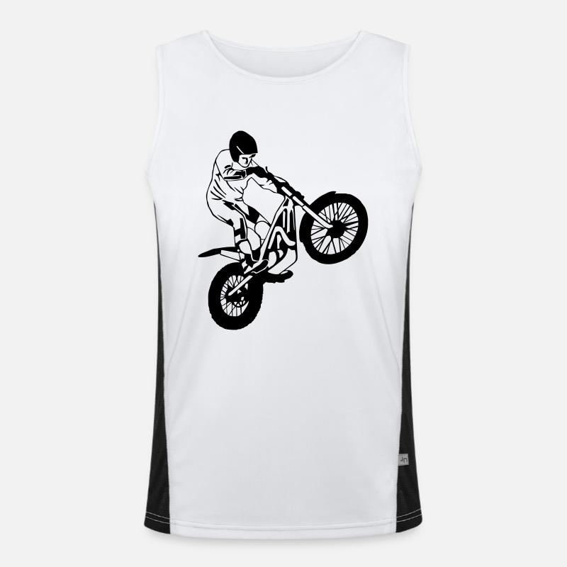 Trial Men's Functional Contrast Tank Top 