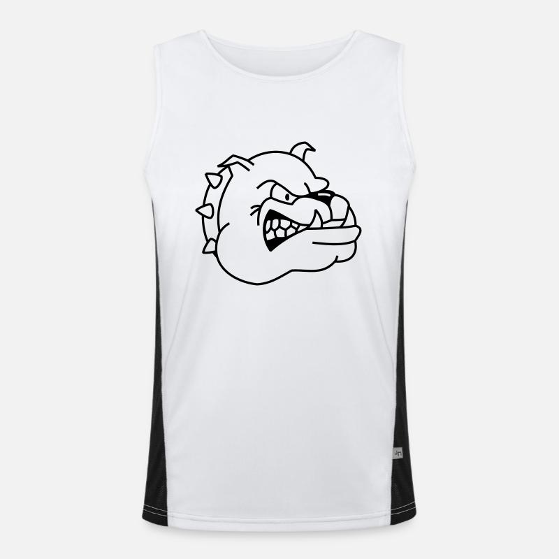 Comic Funktionelles Kontrast-Tank Top für Männer 