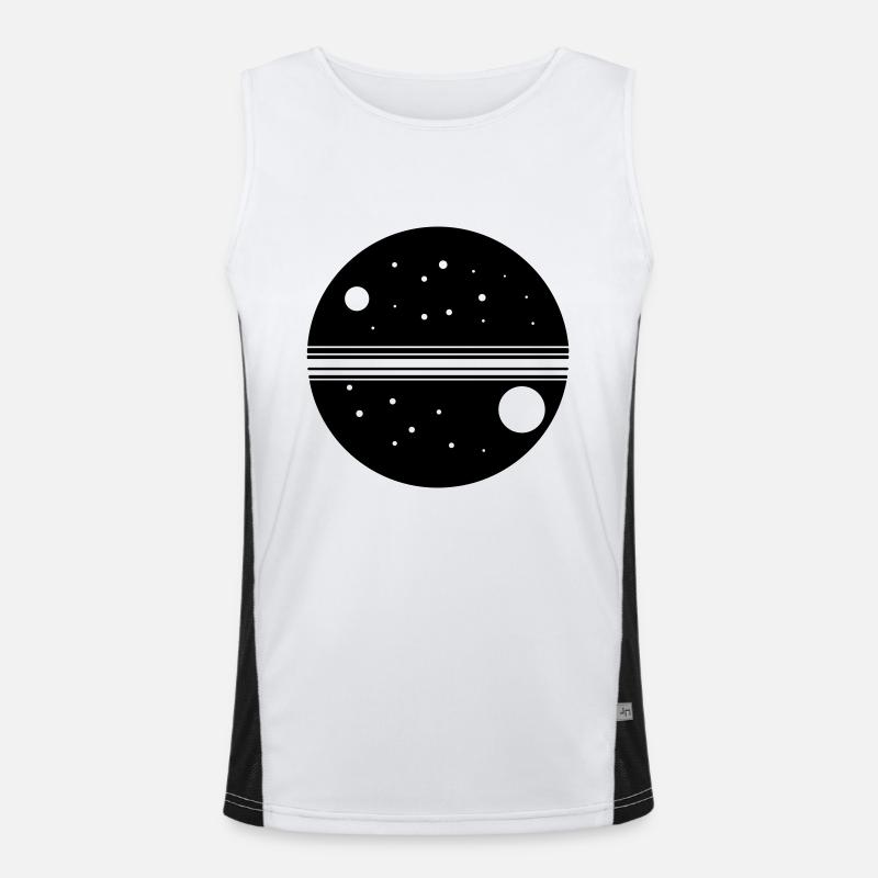 Planete Galaxy Débardeur respirant contrasté Homme 