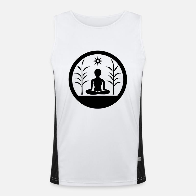 Relaxation Men's Functional Contrast Tank Top 